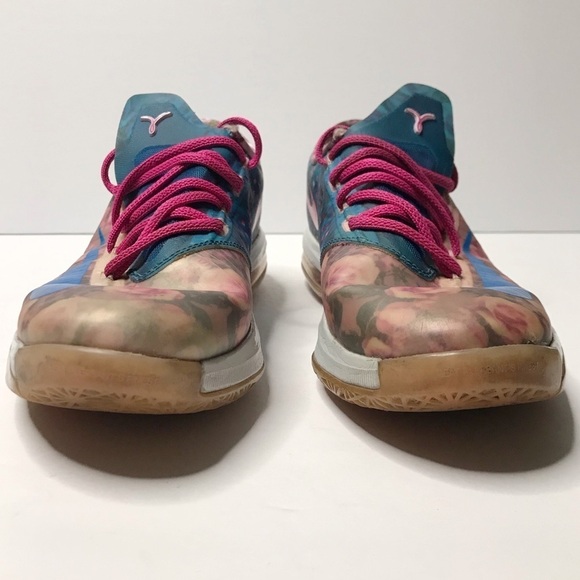 Nike KD 6 VI Aunt Pearl sneakers 5.5 Y - Picture 2 of 14